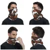 Bandanas Cowhide Leather Bandana Neck Gaiter UV Protection Face Scarf Cover Women Men Animal Fur Texture Headband Tube Balaclava Printing