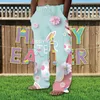 Men's Pants Mens Easter Long Casual Fashionable And 3d Printed Egg Big