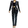 Stage Wear Women Jazz Dance Costume Full Rhinestones Coat Pants Singer Outfit Bar Nightclub Dj Gogo Rave Clothes XS7026