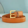 Cintura moda per donna Vera pelle 3,0 cm Larghezza Cinture firmate da uomo di alta qualità Fibbia a Y cnosme Cintura da donna Cintura Ceintures Con scatola