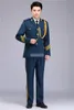 Uniforme militar ternos e acessórios classe estudante roupas de levantamento de bandeira mar terra ar exército guarda de honra banda uniforme de coro