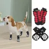 Vêtements pour chiens Chaussettes antidérapantes Protecteurs d'orteils intérieurs Chaussures auto-adhésives Chaussons Patch de remplacement pour chiens chiots