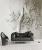 Mural Niestandardowa tapeta 3D Solid malowidła ścienne wytłoczone pawie Sofa Mural Sofa Malowanie ściany Malowanie salonu sypialnia 3D Tapeta1422726