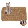 Tappetini Raschietti per gatti Gattini Raschietto Tappetino in sisal Mobili Tiragraffi Boardback Scratcher Forniture Prodotti per animali domestici Giardino domestico