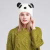 Beanie Skull Caps Cute Panda Beanies Winter Hats For Women Beanie Hat Novelty Bonnet Femme1185b