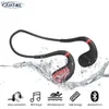 Fones de ouvido de telefone celular AIKSWE Bone Conduction Fone de ouvido Bluetooth 8GB MP3 Music Player Subaquático HD Sound Sports Headset Headphone para natação mergulho YQ240304