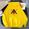 여자 후드 x 여자하라 주쿠 그래픽 만화 hxh killua hoodie 가을 겨울 풀오버 스웨트 셔츠 후드 티 애니메이션 옷