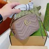 Diseñador de lujos Cámara Bolsas de hombro Diseñadores de cuero Pequeños bolsos de crossbody Monederos Sling Solo Bag Flap Wallet Bolso Bolsos para mujeres High Quaity