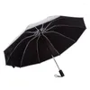 Umbrellas Windproof Reverse Umbrella 10K Auto Business Car Women Fold Sun For Men