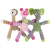 Jouets grand chien son grinçant jouets chien animaux forme animal de compagnie doux en peluche mâcher molaire formation chiot morsure dents jouet dentaire jouets pour chiens