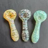 Pipe à main en verre originale, belle forme, pipe à fumer, perles soufflées à la main, cuillère à main, verre Pyrex, conduites d'eau pour fumer, accessoires pour fumer du narguilé