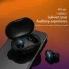 Mobiltelefonörlurar A6S trådlösa hörlurar TWS Bluetooth -headset 5.0 Earphone Sport Earbuds Headset Display med Mic Low Latency Binaural Mini YQ240304