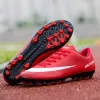 Botas de fútbol profesionales para niños, botines de fútbol TF AG, zapatos de entrenamiento bajos para niños, niñas y niños