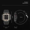 DK66 Smart Watch 1.95inch HD Screen Bluetooth معدلات معدل ضغط الدم الدم الأكسجين على الصحة التذكير معلومات التذكير في الهواء