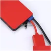 Auto Jump Starter Omvormer 20000 Mah Starter Tra-Thin Noodstartvoeding Voor Motorfiets Mobiele Telefoon Computer Digit Dhbid