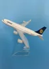 JASON TUTU 16 cm Lufthansa Boeing 747 modèle d'avion modèle d'avion Airbus modèle d'avion 1400 avions en métal moulé sous pression avion jouet LJ202246983