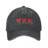 Ball Caps Love Death Robots Denim Baseball Cap Film Logo Mannen Vrouwen Print Trucker Hoed Zomer Y2k Grappige Outdoor Gym Snapback