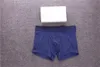 designer Mens underwear black boxers Fashion Breathable sexy Waist Underpants 3Pieces With Box with box
