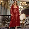 Plus Size Nightdress Long Gown Lingerie Floral Lace Nightgown Maxi Maternity Dress Big Swimwear Bikini Cover Up 240301