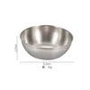 Bowls Stainless Steel Round Seasoning Dishes Connt Cups Sushi Dip Small Dish Bowl Saucers Mini Appetizer Plates Jn16 Drop Delivery H Dhth4