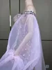 Bühnenkleidung Sexy Abend Bunte Kristalle Transparentes Kleid Geburtstag Feiern Outfit Abschlussball Hochzeit Poshoot