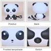 Cartoon LED Night light panda bear Rabbit Dog Lampada da tavolo da tavolo Lampada per bambini per dormire per la camera da letto Lampada da comodino per interni 240227