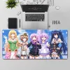 Kuddar hyperdimension neptunia spelmus kudd stor mus pad pc spelare dator mus matta stor muspad tangentbord skrivbord mause pad