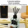 Duft 50ML Reed Diffusor Flasche Langlebiges Reed Diffusor Set mit ätherischem Öl Lufterfrischer Home Hotel Auto Aromatherapie Lufterfrischer