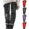 Damenhose, modisch und bequem, schmale Passform, Halloween, bedruckt, lässig, Jungen-Shorts, Unterwäsche, Damen-Leggings