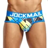 JOCKMAIL Printing Men Underwear Sexy Briefs Breathable Panties Underpants JM327