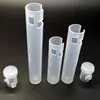 Emballage personnalisé Tubes en plastique bouteilles en PVC longueur 78mm paquets conteneur de taille différente étiquette personnalisée vide