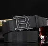 Mens Luxury Belt Metal Automatic Buckle Letter B Plaid Business Casual Pants Belt Man High Quality Leather 6 Colors Retro Brand Jeans Midjeband