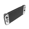 Cases Newest Protective Case For Switch OLED Transparent Flash Star Light Case Thin TPU allinone Cover For NS OLED Game Console