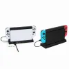 Supports NS Switch OLED Dock Holder 4 Port USB Hub Adaptateur d'extension de répartiteur externe Compatible Nintendo Switch Accessoires de jeu Stand