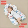 Pillows For Babies Born Infant Sleep Sha Cushion Head Protector Antiroll 036 Months 230426 Drop Delivery Dhtg9