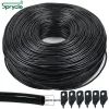 Sprutor Sprycle 5140m 3/5mm PVC Slang Mikro DRIP Irrigation System w/Puncher 1/8 '' Trädgårdsrörrör PIRROW DRIPPER Växter växthus