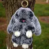 keychains trinket big mor mor more 18cm偽のポンポムキーチェーンバッグの毛皮の魅力バッグアニメ