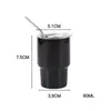 Coffee Pots Insulated Tumbler Mug With Lid & Straw Double Wall Stainless Steel Water Cup Ideal For Ice Drinks/ Beverage