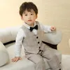 Anzüge Prince Kids Blazer Foto Abendkleid Neugeborene Jungen 1 Jahr Geburtstag Anzug Kinder Hochzeitsleistung Party Kostüm