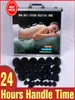 Ensemble de pierres de Massage électriques, 28 pièces, avec boîte chauffante 220v 110v, pierre de Massage en basalte 3872091