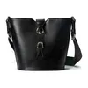 Black Designer bucket Bag for handbag Womens Shoulder bag leather CrossBody bag