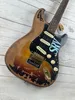 Make old-fashioned electric guitar, imported alder body, gold accessories, handwritten signature, stock, lightning-free shipping