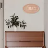 Duvar Saatleri LED Dijital Saat Otomatik Pozansitiflik Yatak Odası Oturma Odası için Sessiz Alarm 12/24 SAAT SİSTEMİ