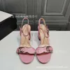 Home g Family Version 2024 New Summer Versatile Thick Heel Sandals with High Heels and Open Toe Women's Shoes