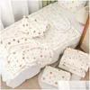 Baby Mattress Cushion Pillow Set Kids Cotton Bedding Essential Garten Naptime Pillows 240127 Drop Delivery Dhx1G