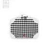 New Portable And Minimalist INS Style Checkerboard Grid Large Capacity Makeup Internal Waterproof Wash Travel Storage Bag 899667