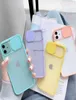 Camera Lens Protection Phone Case on For iPhone 11 12 Pro Max 8 7 6 Plus XR XSMAX XS X SE 2020 13 12 Color Candy Soft Back Cover8768528