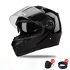 Motorcykelhjältar Mäns hjälm off-road racing män och kvinnor casco moto casque fyra säsonger full anti-dimma varm