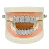 モイサナイト24Kゴールドメッキヒップホップグリルトップアンドボトムグリル口歯のための2つの余分な成形バーすべてのスタイル