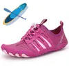 Kvinnor Mens snabbtorkade andetag vatten skor strand sneakers strumpor non-halp-slangare pool casual gai mjuka bekväma atletiska skor unisex rosa